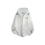 Белый [Тяжелый полиэстер-хлопок] с флисовой подкладкой