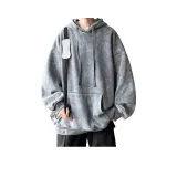 Серый с флисовой подкладкой