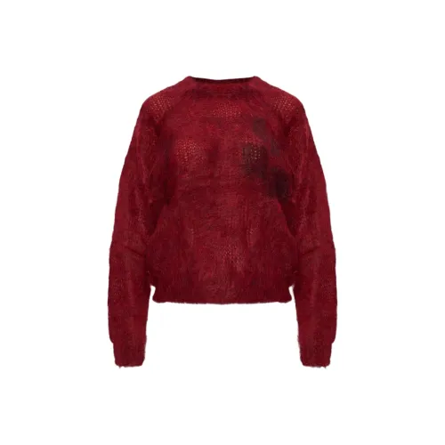 ISABEL MARANT Темно-красные Женские Свитера
