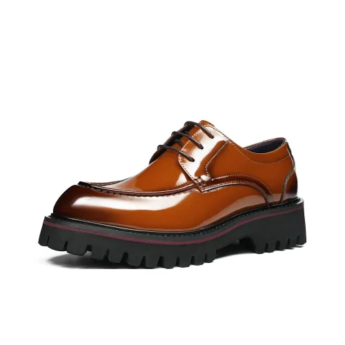 ASTON M.JAZZ Повседневные кожаные туфли для мужчин