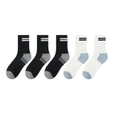 3 шт черный + 2 шт белый