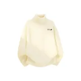 [Теплый флисовая подкладка] Экрю (Tb розовый Old Testament логотип на груди)