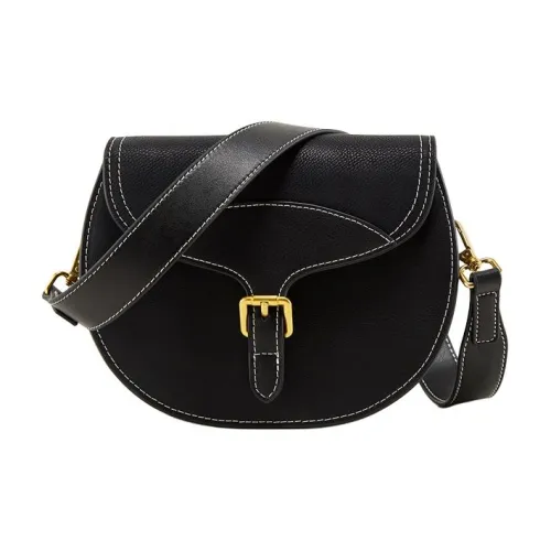 teenmix Сумка через плечо из коровьей кожи Женская Коричневый Черный