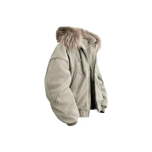 PAINT STAIN Хлопковый пуховик унисекс