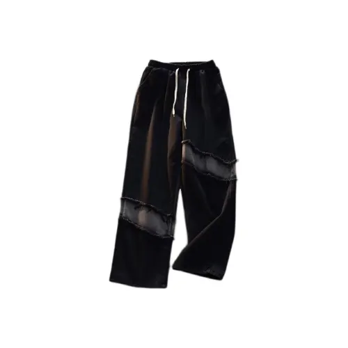 Zomuros Черные Унисекс Джинсы