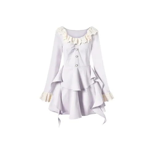 STARFEI Длинное платье с длинными рукавами женское