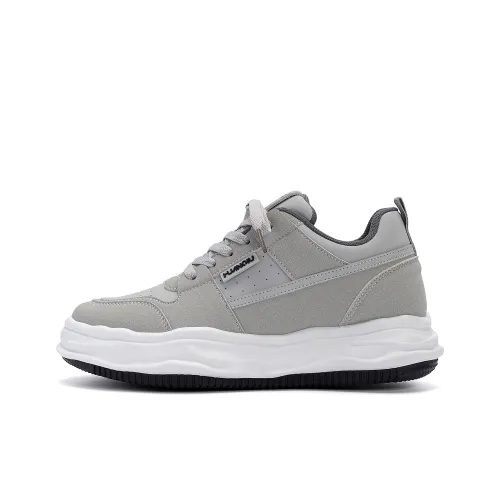 HUANQIU Легкий Low-Top Скейтборд Кроссовки Мужские Серые