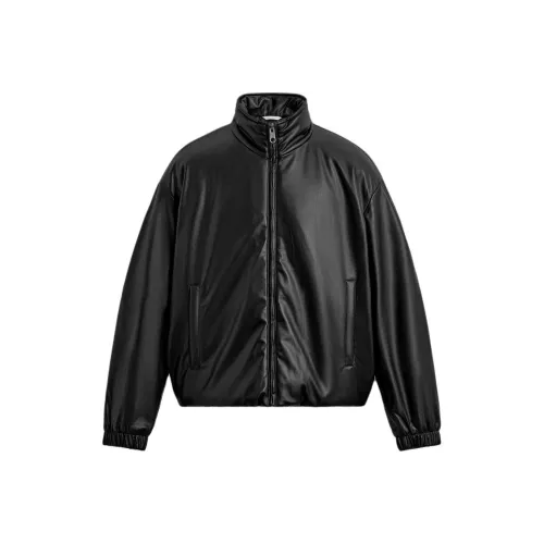 ZARA Черный мужской пуховик