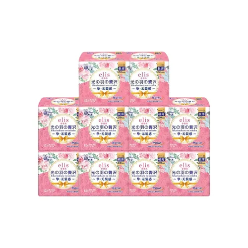 Elis Queen Alisha Daily Санитарные прокладки Instant Suction Extra Thin 250 мм * 12 шт сумка 72 листов