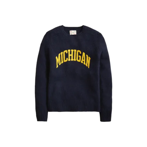 J.Crew Морской Синий Унисекс Свитера