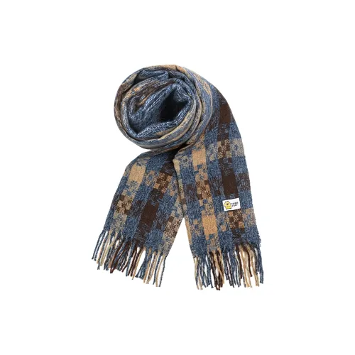 KAPIBALAXIAOHUANGTUN Полиэстер Трикотаж Шарфы Унисекс