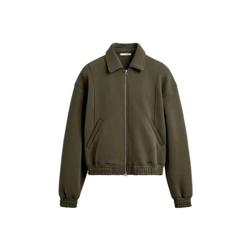 ZARA Оливково-зеленый Мужские Куртки