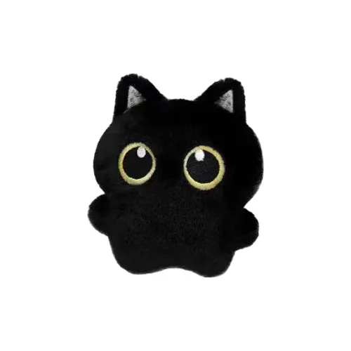 MORTEN SOLUM Уголь Шар Котенок Плюшевый Брелок 10 см Рекомендуемая высота