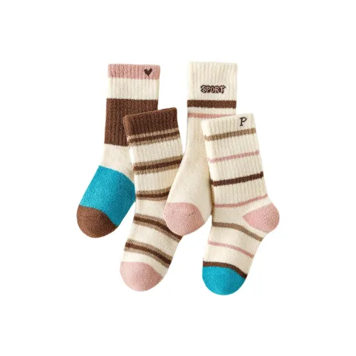 MQD Kids Носки 4 пачки смешанного цвета для малышей