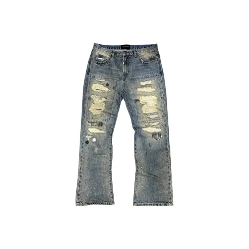 PANDA ADEVIL Синий Унисекс Джинсы