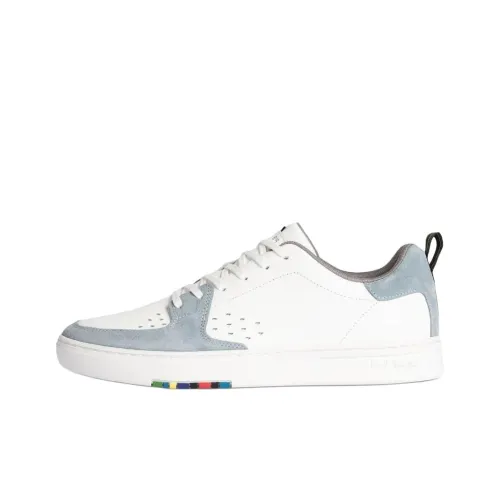 Paul Smith Cosmo Легкие Низкие Кроссовки для Скейтбординга Мужские Белые и Синие