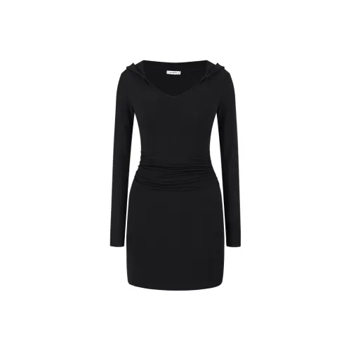 MOSES QUEEN Длинное платье с длинными рукавами женское