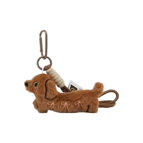 Jinnew Мультяшная колбасная собака плюшевая подвеска 8 см высокая