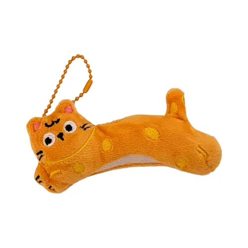 Pampered Journal Cute Cartoon Пятно Котенок Плюшевый Брелок 7 см Рекомендуемая высота