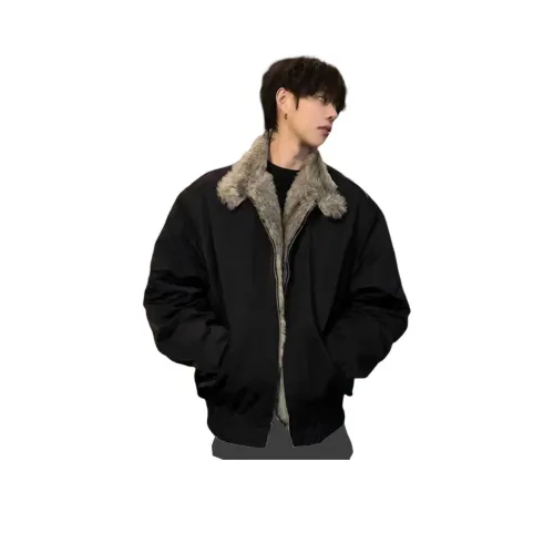 CORNILOT Черный лайнер унисекс пуховики