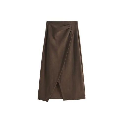 AHDO Женские Повседневные Длинные Юбки