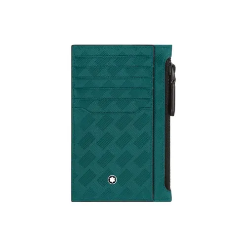 MONTBLANC Stylish 3,0 Коровья кожа Держатель для карт Унисекс Бирюзовый Синий