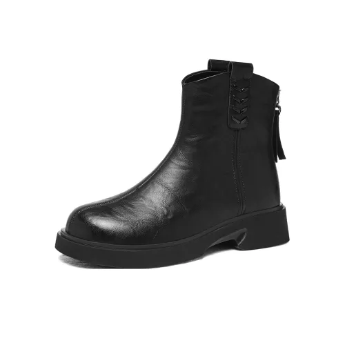 Golden Silk Rabbit Женские ботильоны