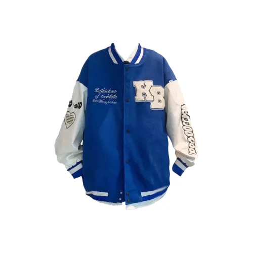 W9H2 Синий Унисекс Бейсбольные Джерси