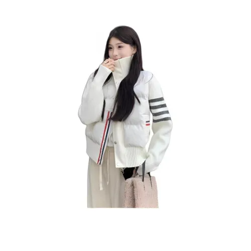 SOCKKEY Белый Унисекс Пуховики