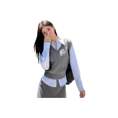 XIANSINIAO Серый Женский Трикотаж