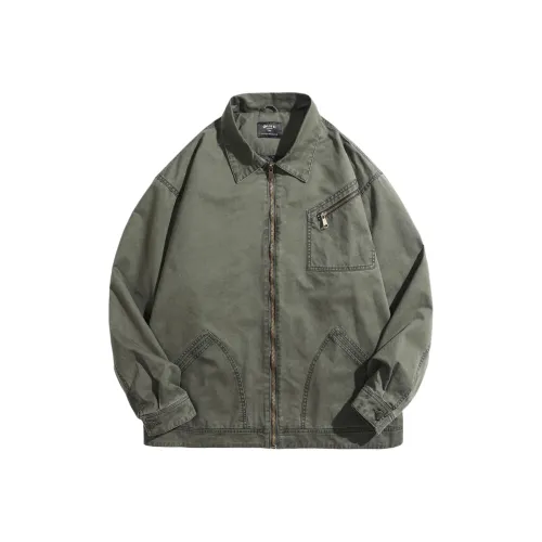 Xiyue Армейский зеленый Мужские Куртки