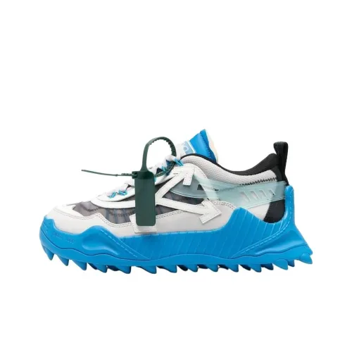 OFF Белый ODSY Низкий Топ Спортивная Повседневная Обувь Мужская Синий Белый Серый