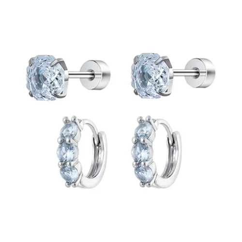 JianKai Титановые Стальные Серьги-гвоздики Унисекс