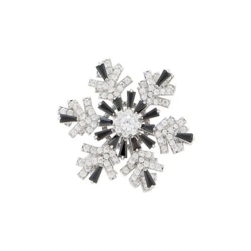 Listen to the flowers bloom Сплав Снежинка Брошь Женские