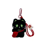 [Маленький Черный Кот Бант] Сумка через плечо Красная