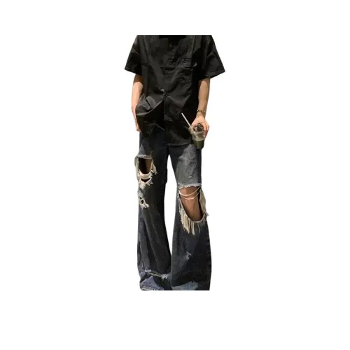 Wooden Rabbit Синий Мужской Джинсы