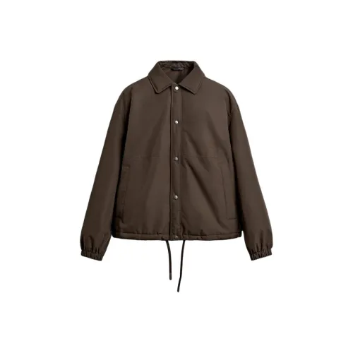 ZARA Collaboration Коричневый Мужской Пуховик