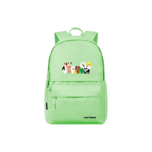 LINE FRIENDS Полиэстер Рюкзак Унисекс Зеленый