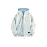 Сосна, перо, синий (съемный бренд, мерч для самостоятельного изготовления)