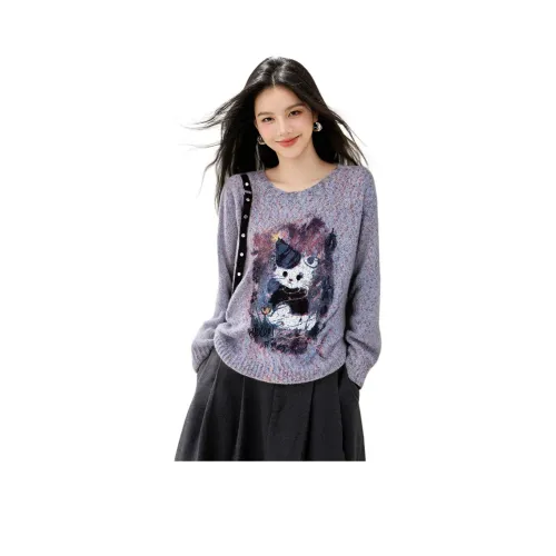 IWZI Фиолетовый Женский Трикотаж