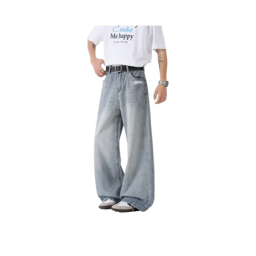 SAME FLOW Синий [Базовый] Унисекс Джинсы