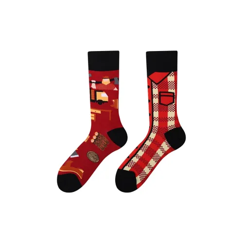 AIMENGYISI Унисекс MID Носки до икры