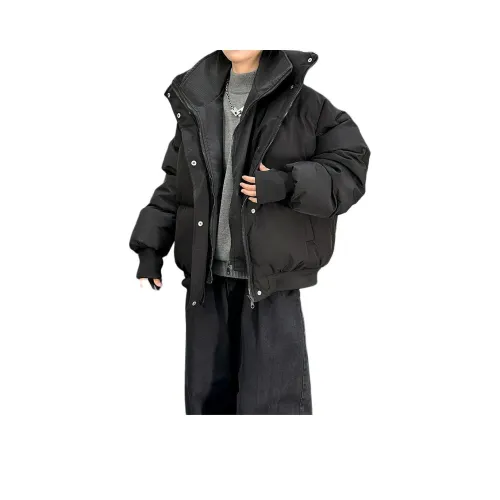 BONAS Черный мужской пуховик