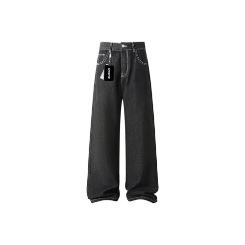 ZUOAN Оригинальный Черный Деним Унисекс Джинсы