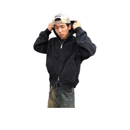 XUBAIHUO Черный Унисекс Куртки