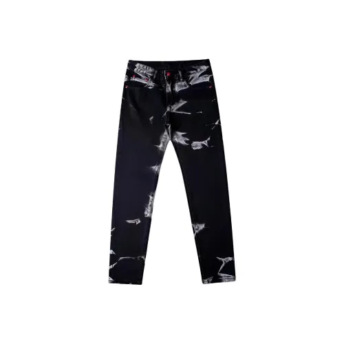 THINGYLAB Мужские черные джинсы