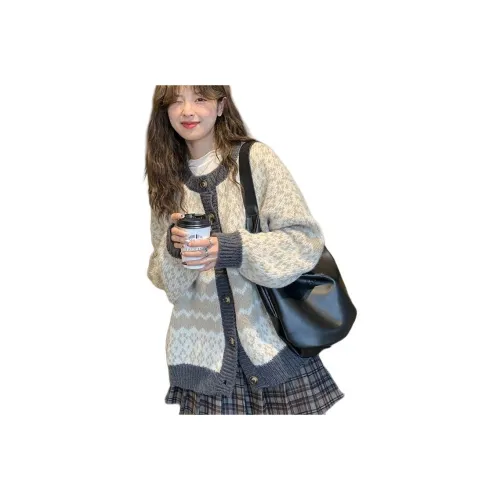 XIANSINIAO Хаки Женская Трикотажная