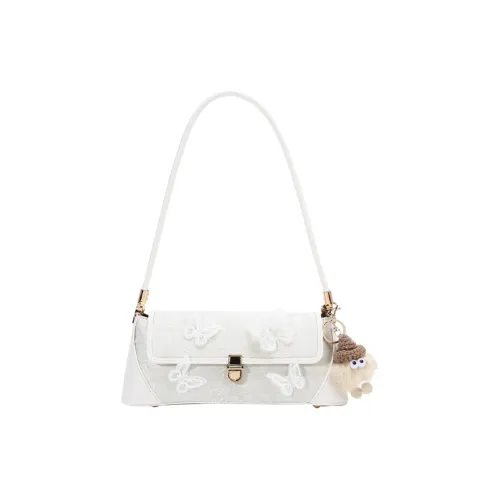 Carit Koty Полиуретан ПУ (полиуретан) Сумка через плечо Женская Белая Черная Розовая