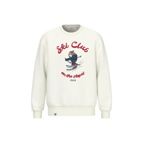 HAZZYS PHIZ Кремовый Унисекс Свитшоты