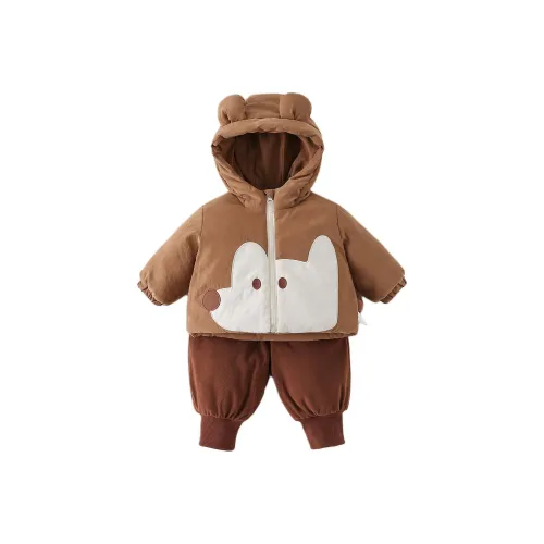 XiaoJinBu Детские утепленные комплекты одежды